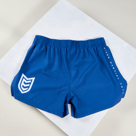 Eryx Blue Essential MMA Shorts - Eryxgear