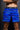 Eryx Blue Glitch High Split MMA Shorts - Eryxgear