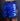 Eryx Blue Glitch High Split MMA Shorts - Eryxgear