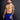 Eryx Blue Glitch High Split MMA Shorts - Eryxgear