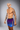 Eryx Blue Gradient High Split MMA Shorts - Eryxgear