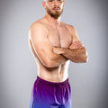 Eryx Blue Gradient Hybrid MMA Shorts - Eryxgear