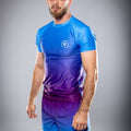 Eryx Blue Gradient MMA Tee - Eryxgear
