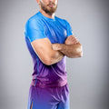 Eryx Blue Gradient MMA Tee - Eryxgear