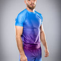 Eryx Blue Gradient MMA Tee - Eryxgear