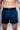 Eryx Blue Stealth Hybrid MMA Shorts - Eryxgear