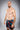 Eryx Blue/Red Flatline High Split MMA Shorts - Eryxgear