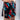 Eryx Blue/Red Flatline High Split MMA Shorts - Eryxgear