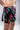 Eryx Blue/Red Flatline High Split MMA Shorts - Eryxgear