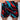 Eryx Blue/Red Flatline Hybrid MMA Shorts - Eryxgear