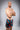 Eryx Blue/Red Flatline Hybrid MMA Shorts - Eryxgear