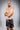 Eryx Blue/Red Flatline Hybrid MMA Shorts - Eryxgear