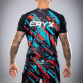 Eryx Blue/Red Flatline MMA Tee - Eryxgear