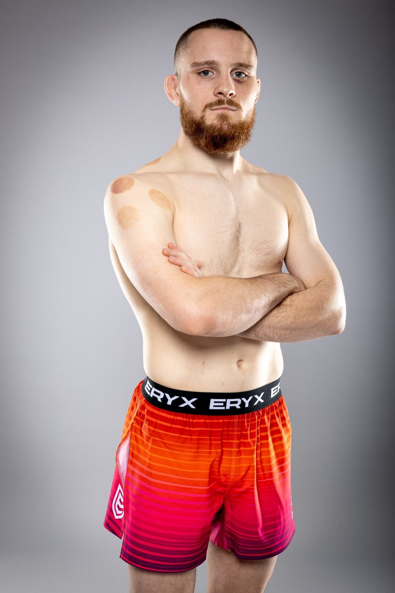 Eryx Dawn High Split MMA Shorts - Eryxgear