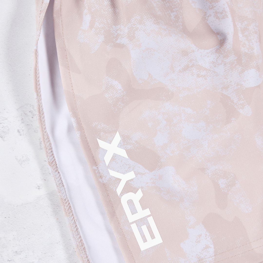 Eryx Desert Camo High Split Shorts - Eryxgear