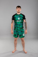 Eryx Glitch MMA Tee Green - Eryxgear