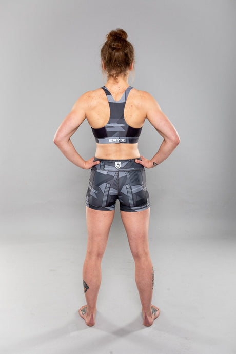 Eryx Glitch Sports Bra Black - Eryxgear