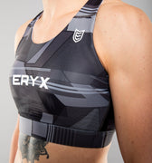Eryx Glitch Sports Bra Black - Eryxgear