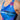 Eryx Glitch Sports Bra Blue - Eryxgear