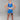 Eryx Glitch Sports Bra Blue - Eryxgear