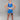 Eryx Glitch Sports Bra Blue - Eryxgear