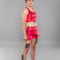 Eryx Glitch Sports Bra Pink - Eryxgear