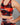 Eryx Glitch Sports Bra Red - Eryxgear