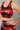 Eryx Glitch Sports Bra Red - Eryxgear