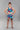 Eryx Glitch Womens Shorts Aqua - Eryxgear