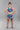 Eryx Glitch Womens Shorts Aqua - Eryxgear