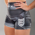 Eryx Glitch Womens Shorts Black - Eryxgear