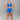 Eryx Glitch Womens Shorts Blue - Eryxgear