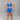 Eryx Glitch Womens Shorts Blue - Eryxgear