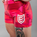 Eryx Glitch Womens Shorts Pink - Eryxgear