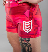 Eryx Glitch Womens Shorts Pink - Eryxgear