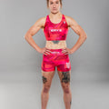 Eryx Glitch Womens Shorts Pink - Eryxgear