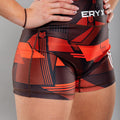 Eryx Glitch Womens Shorts Red - Eryxgear