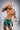 Eryx Green Flatline High Split MMA Shorts - Eryxgear