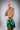 Eryx Green Flatline High Split MMA Shorts - Eryxgear