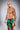 Eryx Green Flatline High Split MMA Shorts - Eryxgear