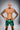 Eryx Green Flatline High Split MMA Shorts - Eryxgear
