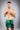 Eryx Green Flatline Hybrid MMA Shorts - Eryxgear
