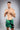 Eryx Green Flatline Hybrid MMA Shorts - Eryxgear