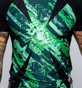 Eryx Green Flatline MMA Tee - Eryxgear