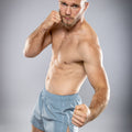 Eryx Grey Essential MMA Shorts - Eryxgear