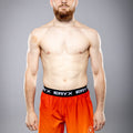 Eryx Orange Gradient High Split MMA Shorts - Eryxgear