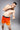 Eryx Orange Gradient High Split MMA Shorts - Eryxgear