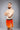 Eryx Orange Gradient High Split MMA Shorts - Eryxgear