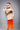 Eryx Orange Gradient Hybrid MMA Shorts - Eryxgear
