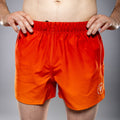 Eryx Orange Gradient Hybrid MMA Shorts - Eryxgear